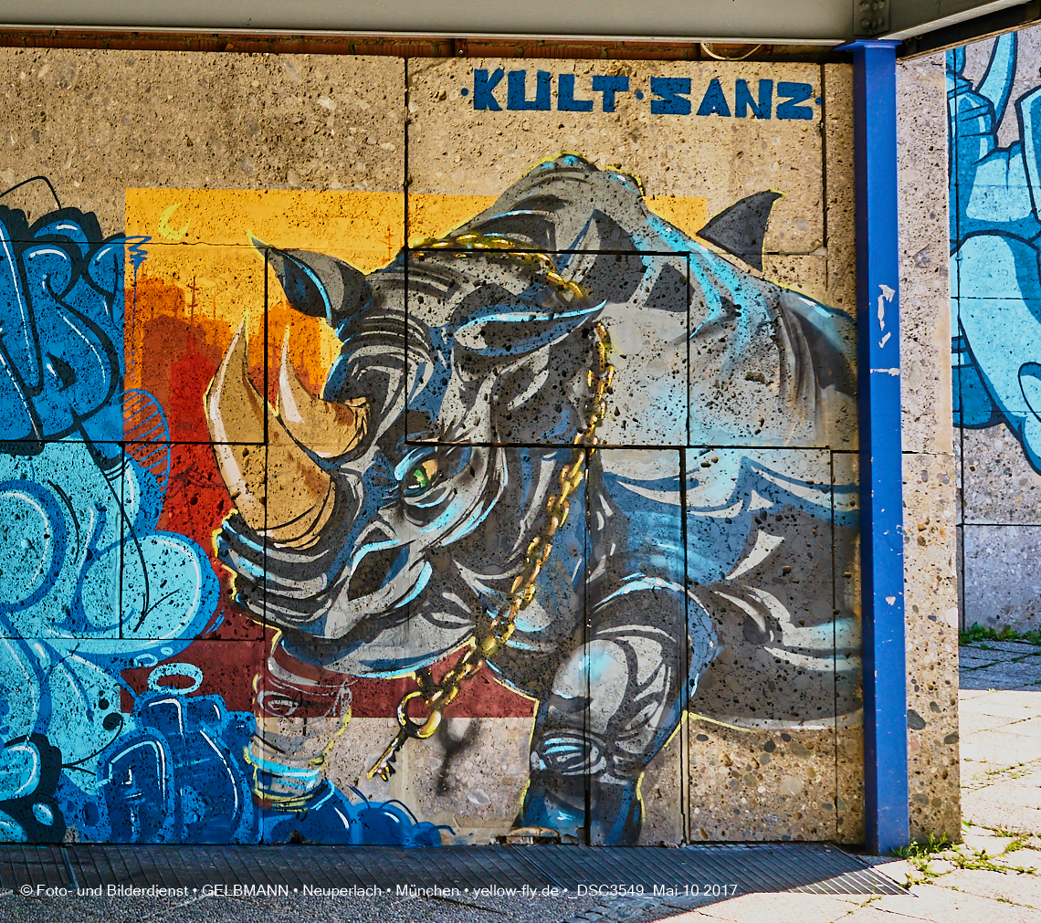 21.03.2017 - Abrissbaustelle Quiddezentrum in Neuperlach